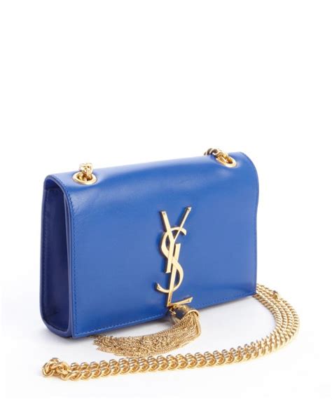 ysl blue bags